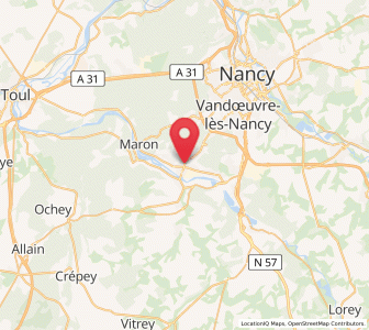 Map of Neuves-Maisons, Grand Est