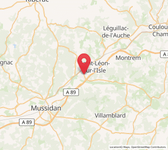 Map of Neuvic-sur-l'Isle, Nouvelle-Aquitaine