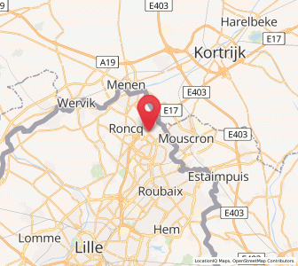 Map of Neuville-en-Ferrain, Hauts-de-France