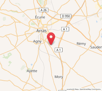 Map of Neuville-Vitasse, Hauts-de-France