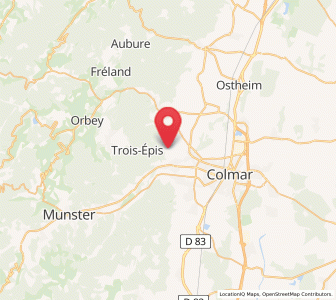 Map of Niedermorschwihr, Grand Est