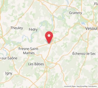 Map of Noidans-le-Ferroux, Bourgogne-Franche-Comté