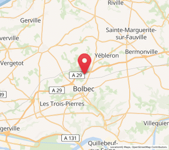 Map of Nointot, Normandy