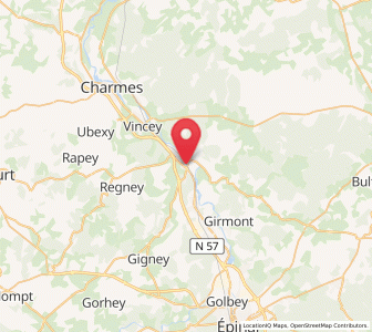Map of Nomexy, Grand Est