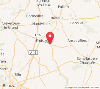 Map of Noyers-Saint-Martin, Hauts-de-France