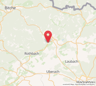 Map of Oberbronn, Grand Est
