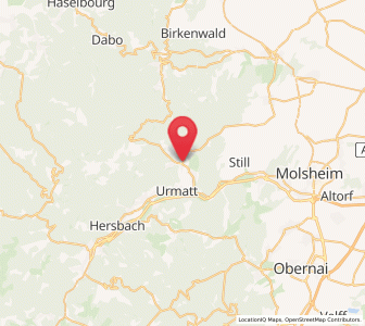 Map of Oberhaslach, Grand Est