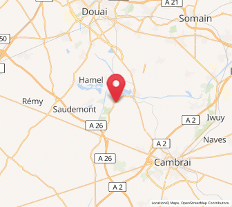 Map of Oisy-le-Verger, Hauts-de-France