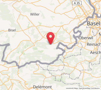 Map of Oltingue, Grand Est