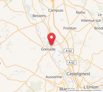 Map of Ondes, Occitanie