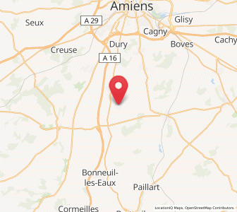 Map of Oresmaux, Hauts-de-France