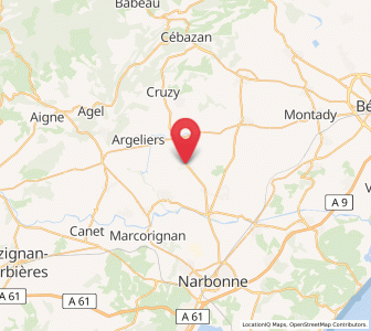 Map of Ouveillan, Occitanie
