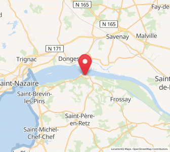 Map of Paimbœuf, Pays de la Loire