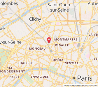 Map of Paris 17