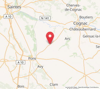 Map of Pérignac, Nouvelle-Aquitaine