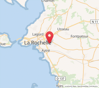 Map of Périgny, Nouvelle-Aquitaine
