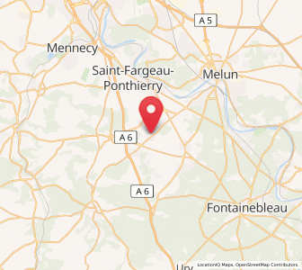 Map of Perthes, Île-de-France