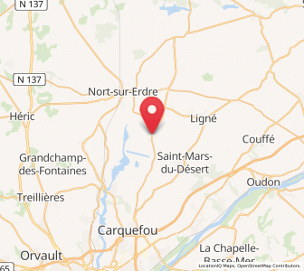 Map of Petit-Mars, Pays de la Loire
