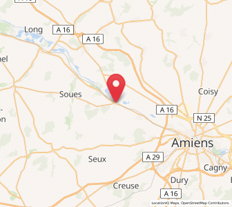 Map of Picquigny, Hauts-de-France