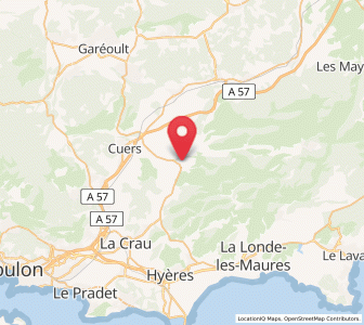 Map of Pierrefeu-du-Var, Provence-Alpes-Côte d'Azur