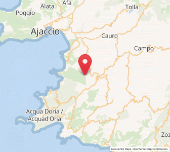 Map of Pietrosella, Corsica