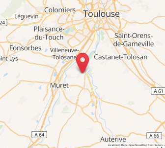 Map of Pins-Justaret, Occitanie