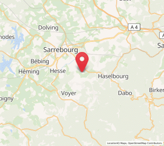 Map of Plaine-de-Walsch, Grand Est
