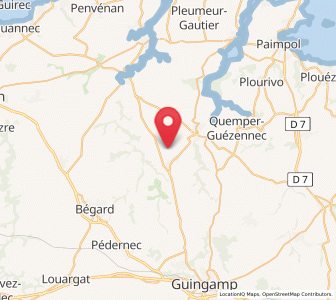 Map of Plouëc-du-Trieux, Brittany