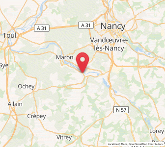 Map of Pont-Saint-Vincent, Grand Est