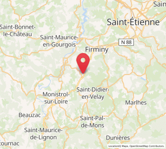 Map of Pont-Salomon, Auvergne-Rhône-Alpes
