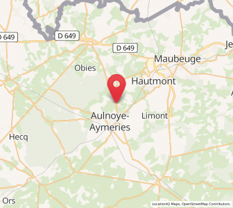 Map of Pont-sur-Sambre, Hauts-de-France