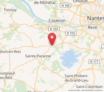 Map of Port-Saint-Père, Pays de la Loire