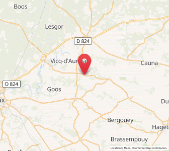 Map of Poyanne, Nouvelle-Aquitaine
