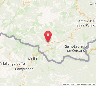 Map of Prats-de-Mollo, Occitanie