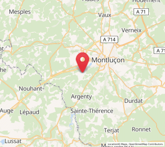 Map of Prémilhat, Auvergne-Rhône-Alpes
