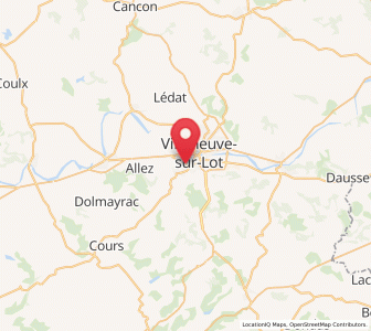 Map of Pujols, Nouvelle-Aquitaine