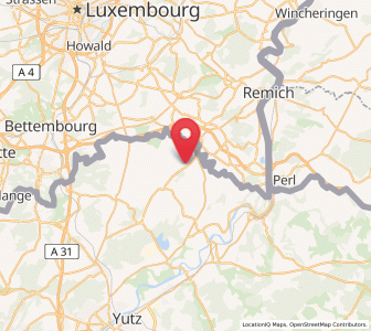 Map of Puttelange-lès-Thionville, Grand Est