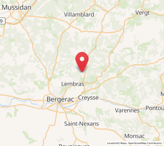 Map of Queyssac, Nouvelle-Aquitaine