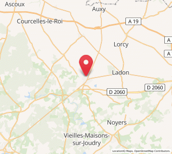 Map of Quiers-sur-Bézonde, Centre