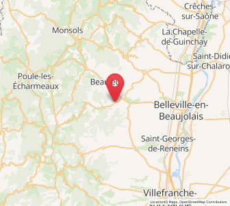 Map of Quincié-en-Beaujolais, Auvergne-Rhône-Alpes