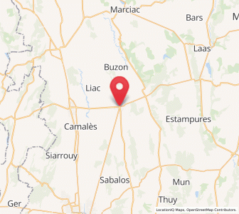 Map of Rabastens-de-Bigorre, Occitanie