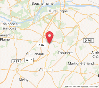 Map of Rablay, Pays de la Loire