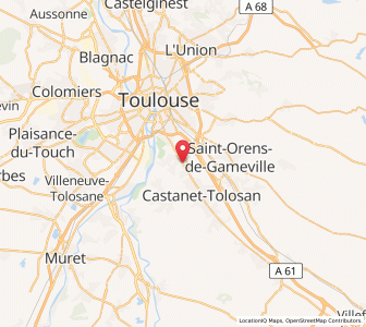 Map of Ramonville-Saint-Agne, Occitanie