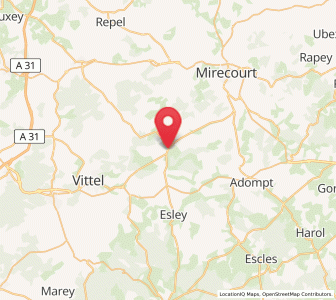 Map of Remoncourt, Grand Est