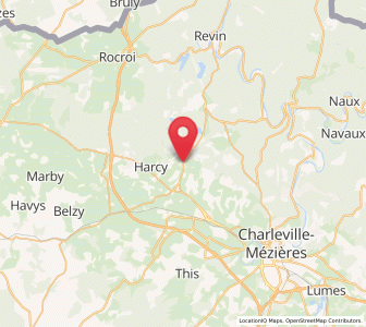 Map of Renwez, Grand Est