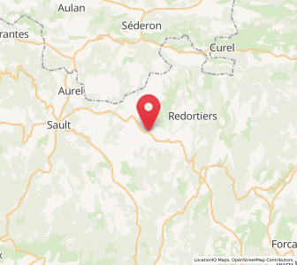 Map of Revest-du-Bion, Provence-Alpes-Côte d'Azur