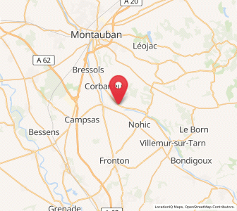 Map of Reyniès, Occitanie