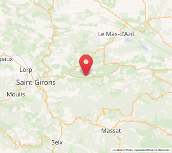 Map of Rimont, Occitanie