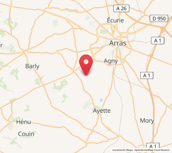 Map of Rivière, Hauts-de-France