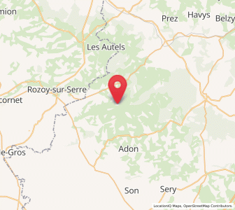 Map of Rocquigny, Grand Est